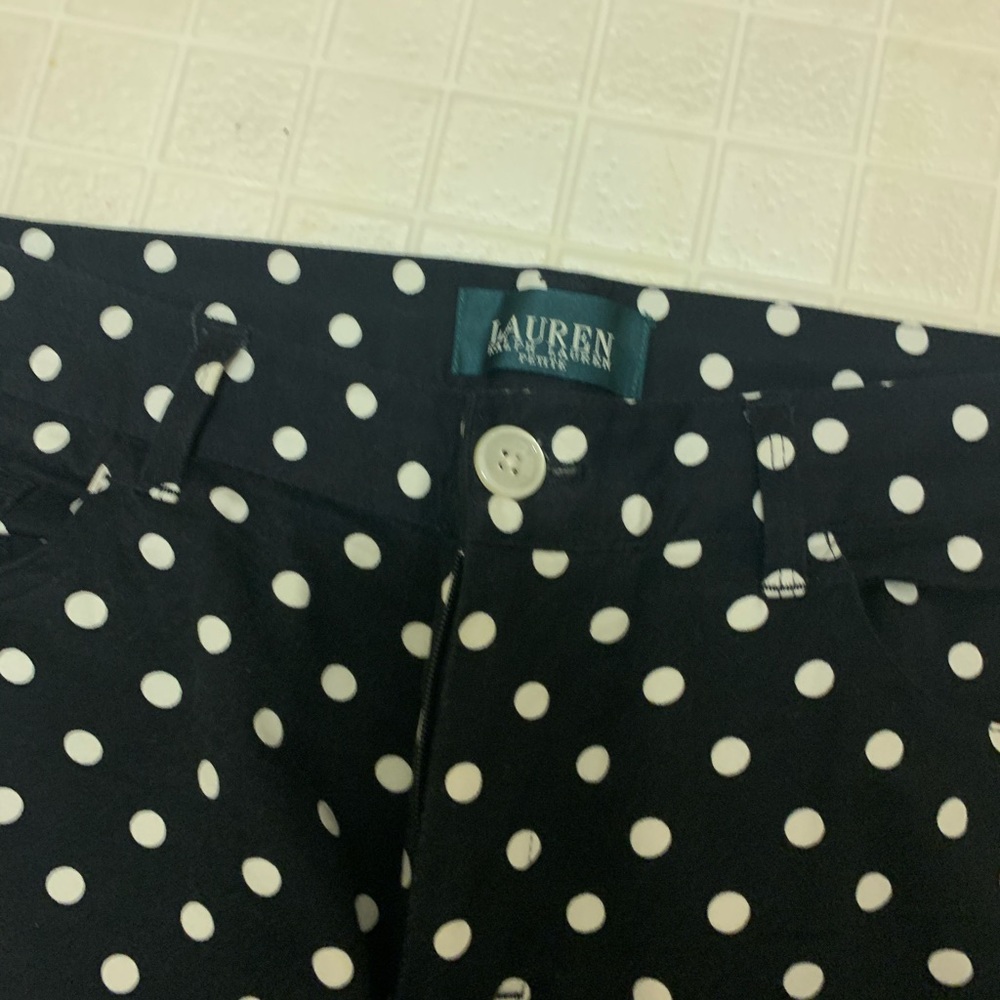 Vintage Ralph Lauren polka dot size 8/P pants - Picture 10 of 16